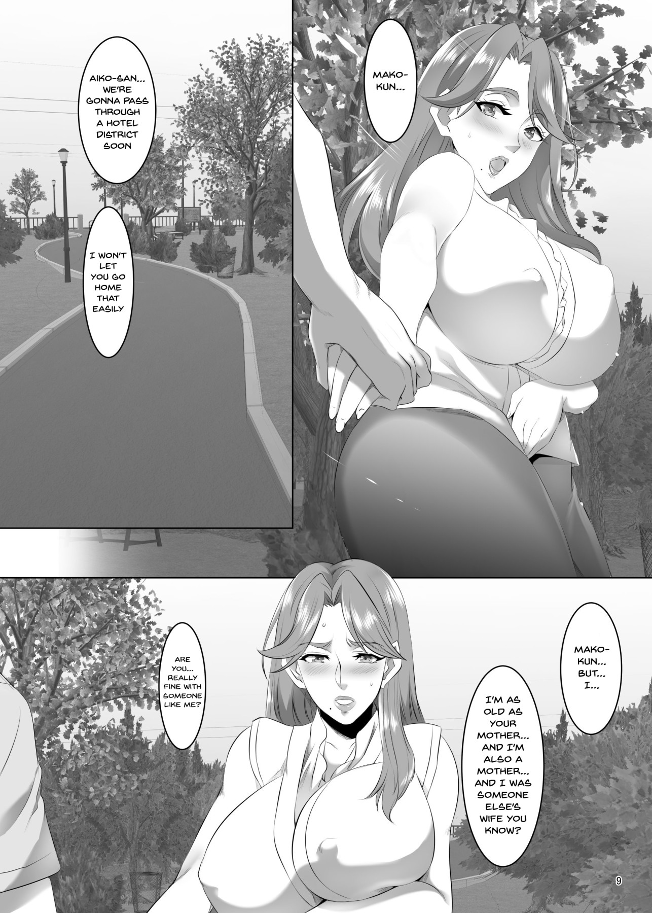 Hentai Manga Comic-Your Mom's A Pretty Good Woman, Huh? Ch.3-Read-8